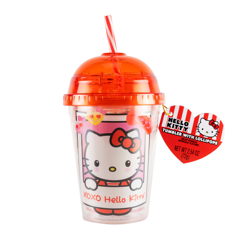 Hello Kitty Dome Tumbler with Yummy Lollipops