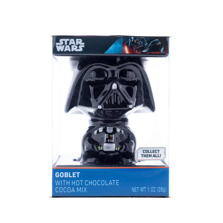 Star Wars Collectors Darth Vader Goblet with Hot Cocoa Mix