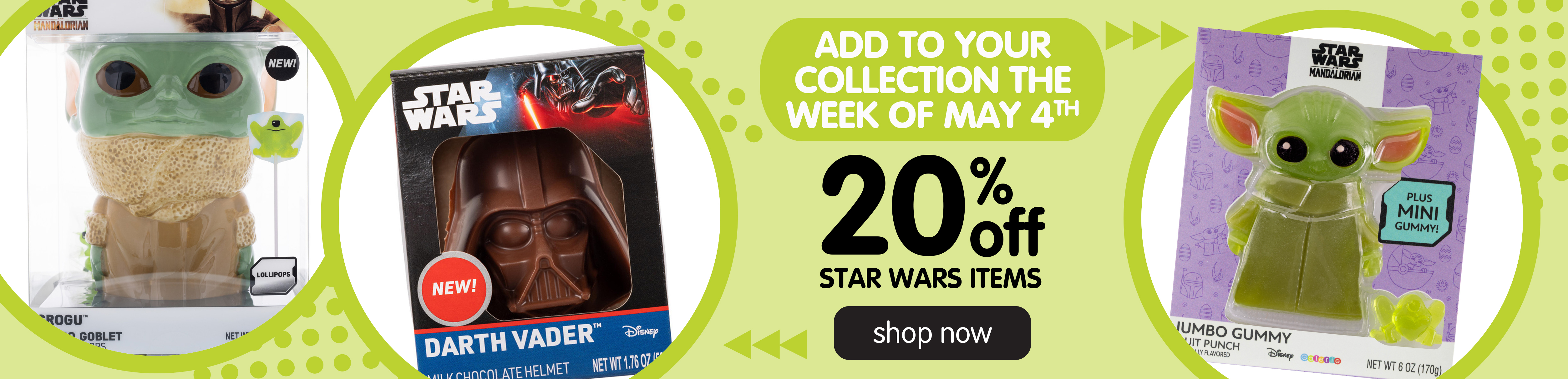 Galerie is Your Star Wars Day Headquarters with 20% off Star Wars Items