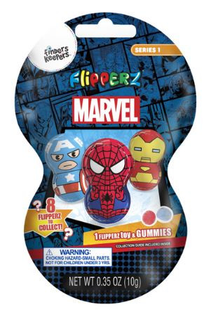 Finders Keepers Marvel Flipperz with Gummies