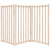 Dog Gate Set of 3 Solid fir wood 59.1 in Foldable Dog Gate A949-352270