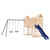 Outdoor Playset Natural Wood Solid Pine Wood Large A949-3156889
