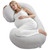 Pregnancy Pillow, C-Shaped Full Body Maternity Pillow for Sleeping, Ultra-Soft and Breathable Pregn E415-YFZTBWSCXYTSN5OZWV0