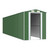 Garden Shed Green Galvanized Steel Large Sliding Components A949-3147434