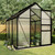  Greenhouse Anthracite and Transparent Aluminum and Polycarbonate A949-48215