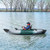 Sit-on-Top Fishing Kayak Boat With Fishing Rod Holders and Paddle-Gray - Color: Gray D681-SP37771GN