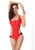 One Shoulder Solid Cut Out Swimsuit H721-VS010