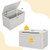 Safety Hinge Wooden Chest Organizer Toy Storage Box-Gray B593-HW55248color