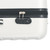 Hardcase Trolley Set 3 pcs Bright Silver ABS A949-91887