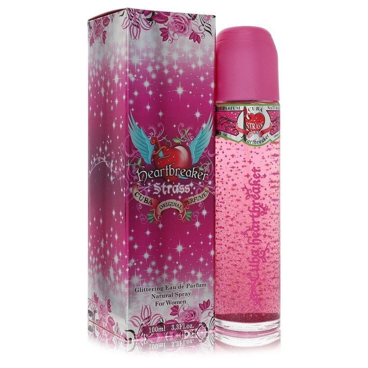 Cuba Strass Heartbreaker by Fragluxe Eau De Parfum Spray 3.4 oz (Women) V728-550455