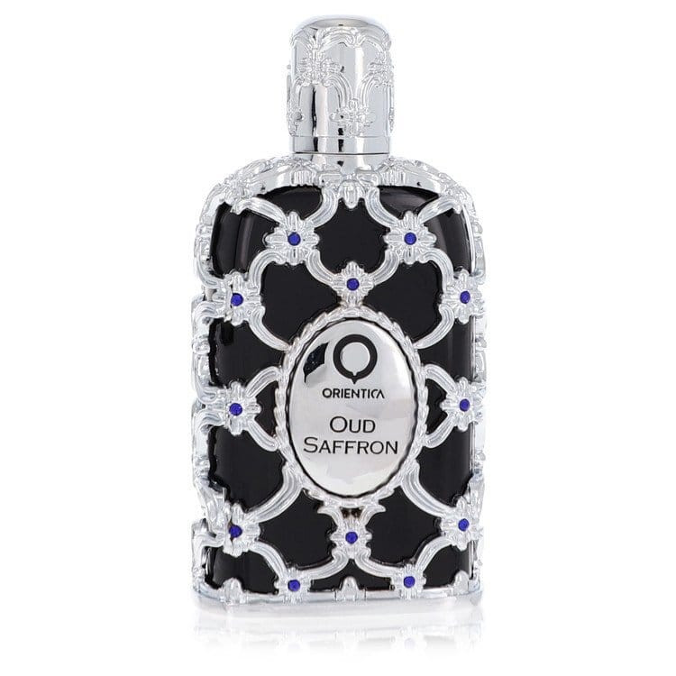 Orientica Oud Saffron by Al Haramain Eau De Parfum Spray (Unisex Unboxed) 2.7 oz (Men) V728-563476