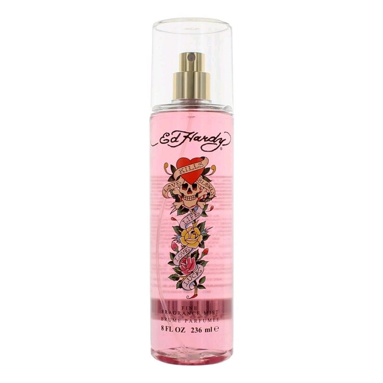 Ed Hardy by Christian Audigier, 8 oz Fine Fragrance Mist for Women R654-awedh8bm