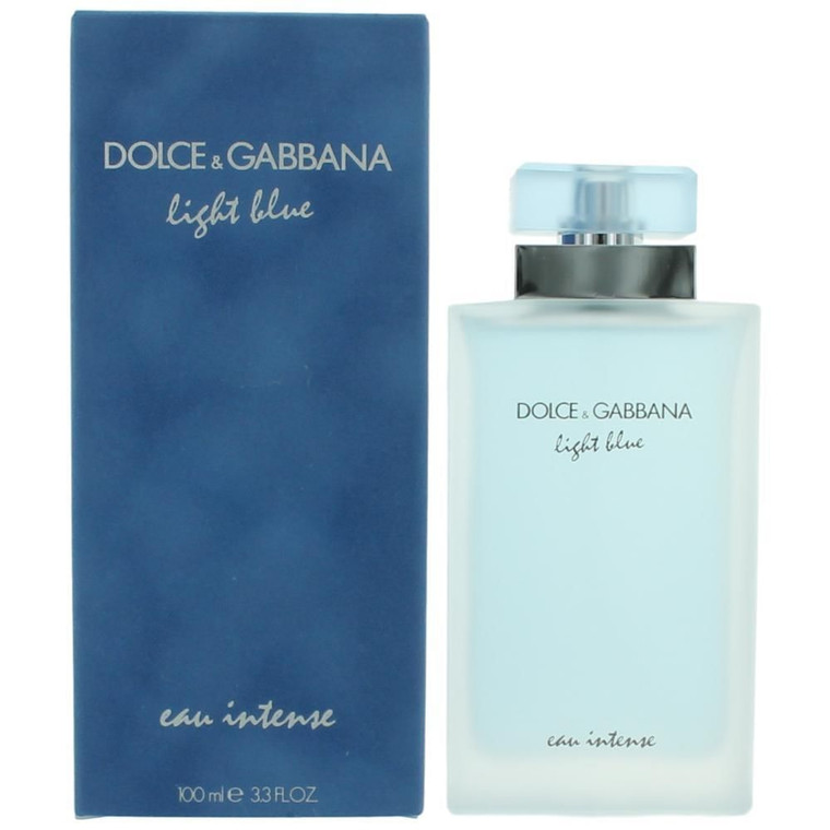 Light Blue Eau Intense by Dolce & Gabbana, 3.3 oz Eau De Parfum Spray for Women R654-awglbi34sp