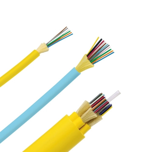 Fibra ottica da intestare