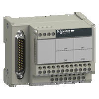 Sottobase IO. ABE7. 4 canali analogici Modicon ABE7