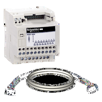 Sottobase di conn. passiva . Modicon Telefast ABE 7. 16 input o output - Cavo Micro/Premium