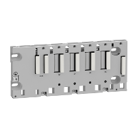 Rack M340 - 4 slot - Montaggio su pannello. piastra o guida DIN