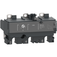 Sganciatore TM160G DC. ComPacT NSX160 DC. 3 poli. protezioni magnetotermiche.