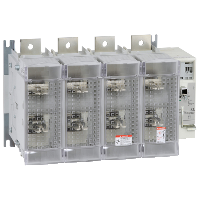 Interruttore Sezionatore con fusibile. TeSys. GS2S. 4 poli - 630A - DIN 3