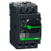 Interruttore automatico magnetotermico manovra rotativa. TeSys. GV2P. 1-1.6A viti