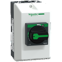 Contenitore TeSys GV2 - per TeSys GV2P/L - manovra nera - IP65