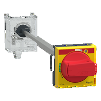 Kit manovra rotativa TeSys GV3 - IP65 - nero - per GV3L e GV3P