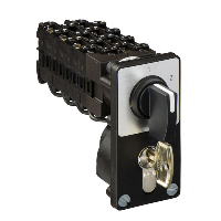 Commutatore a camme. Harmony K. montaggio a vite. plastica. 4 poli. 4 posizioni