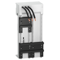 Piastra montaggio . TeSys. GV2LE/P/ME. 90÷—200÷—63 mm per GV2LE/P/ME + LC1D/