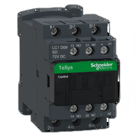 Contattore TeSys LC1D - 3 poli - AC3 440V 9 A - 72 V CC