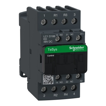 Contattore TeSys LC1D - 4 poli (2NO + 2NC) - AC1 440V 32 A - 48 V CC