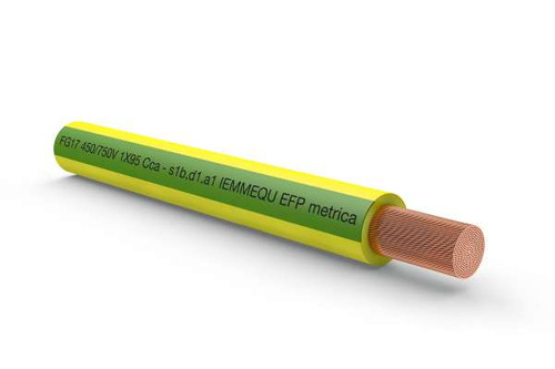 Cavo FG17 - 450 - 750V - 1X120 - Cca-s1b.d1.a1 Bobina da 500 metri