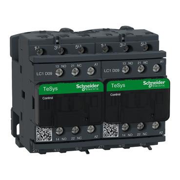 Teleinvertitore TeSys LC2D - 3 poli - AC3 440 V 9 A - 110 V CA