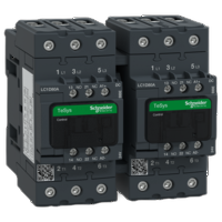 Teleinvertitore. TeSys . K. 3P(3NO). AC-3/ AC-3e. <=440V. 66A. bobina 24V DC