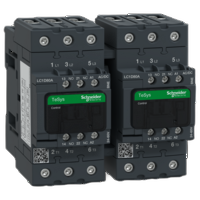 Teleinvertitore. TeSys . K. 3P(3NO). AC-3/ AC-3e. <=440V. 66A. bobina 24...60V AC/DC