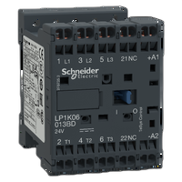 Contattore 9 A 24 Vcc molla TeSys