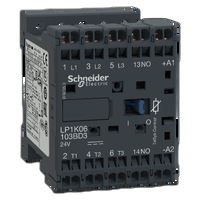 CONTATTORE 9A 24VCC MOLLA TeSys