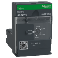 Unità  di controllo standard LUCA - Classe 10 - 3...12 A - 48...72 V CC/CA
