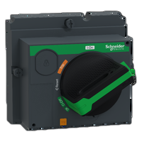 Manovra rotativa diretta. ComPacT NSX100/160/250. manovra nera. IP40