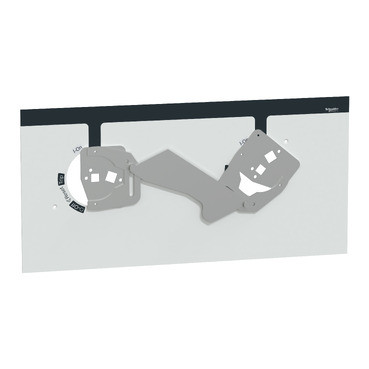 Sistema di interblocco meccanico. ComPacT NSX400/630 con manovre rotative rinviate