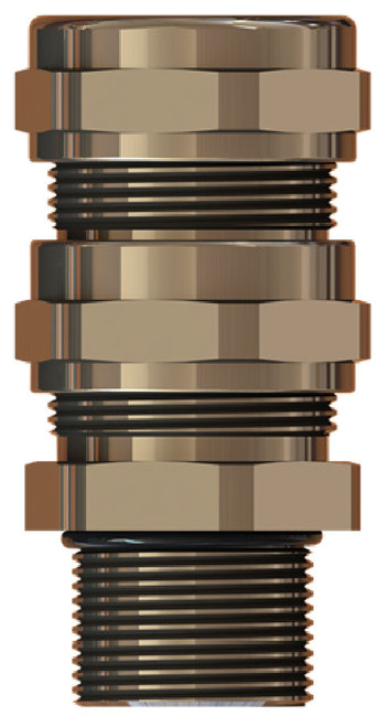 Pressacavo d.t. per cavo armato in acciaio inox grandezza NPT 2-1/2"