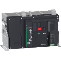 Switch-disconnector Masterpact MTZ2 20 HH - 2000 A - 4P fixed right Neutral