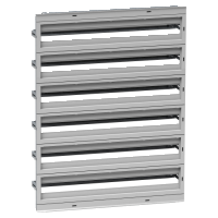 Telaio modulare per cassetta 1000x800 6x40M RAL 7035