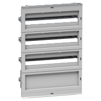 Telaio modulare per cassetta 700x500 3x22M RAL 7035