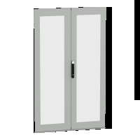 Porta trasparente doppia. PanelSeT SFN. PanelSeT SM. per armadio elettrico H2000