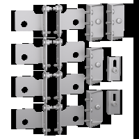 Staffe di rinforzo per applicazione sismica 3G. PanelSeT SFN. acciaio