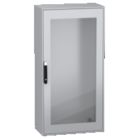 Armadio PanelSeT SM porta trasparente senza piastra 1600x800x400 mm