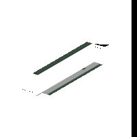 Confezione 2 spazzole L1000 mm PanelSeT