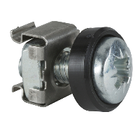 Set di 50 viti M6 con rondelle e dadi a gabbia per 9.5 mm