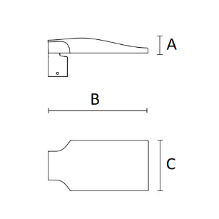Armatura Stradale IP66 40W-3K LED-
