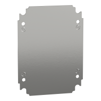 Piastra interna in lamiera 250X200 PanelSeT